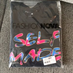 Black tee (self made)